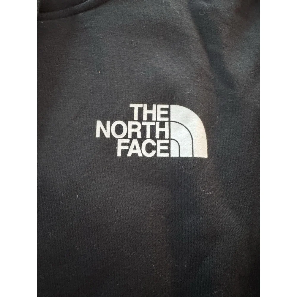 The NorthFace Graphic Double‎ Sided Black Mens Hoodie XL NWT